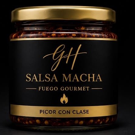 Frasco de Salsa Macha Fuego Gourmet